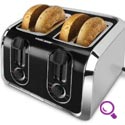 Mejores tostadores Black & Decker Stainless-Steel Toaster